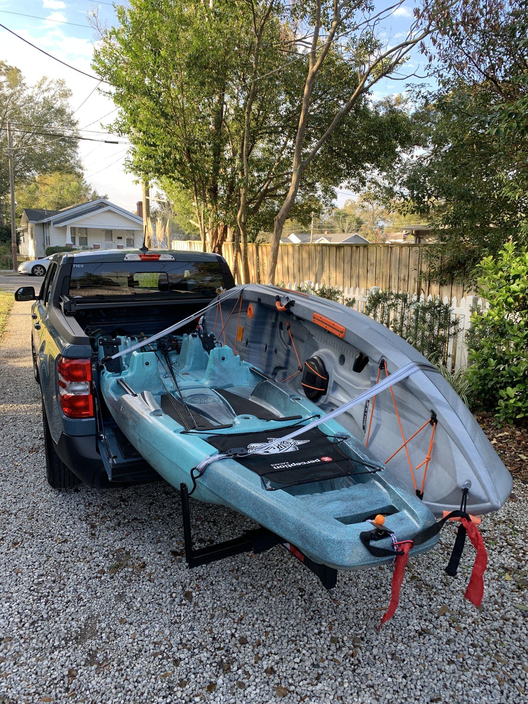 Ford Maverick 12.5’ kayak + Bed extender + Maverick IMG_3855.JPG
