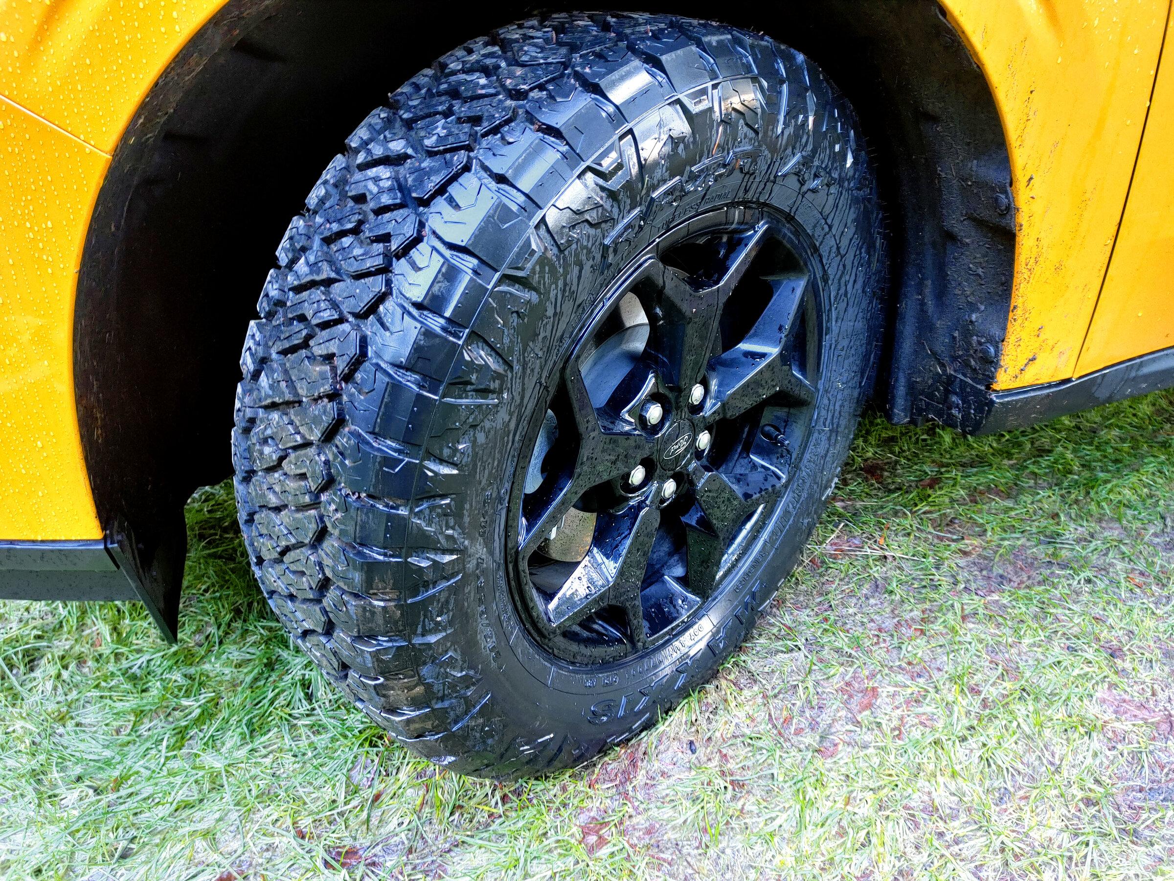 Ford Maverick Visual Comparison of Different Tires / Tire Sizes on 2022+ Maverick 2456517FLzoom