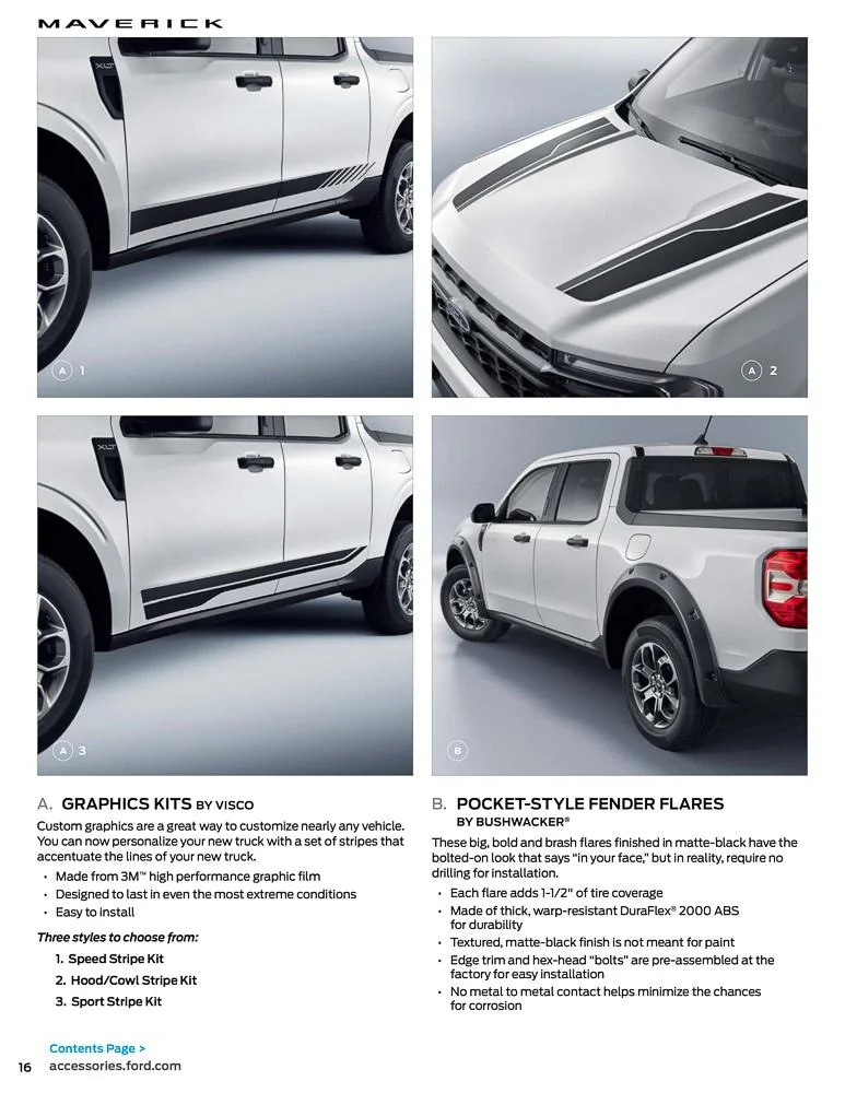 Ford Maverick 2022 Ford Maverick Accessories Guide 2022-ford-maverick-accessories-guide-16