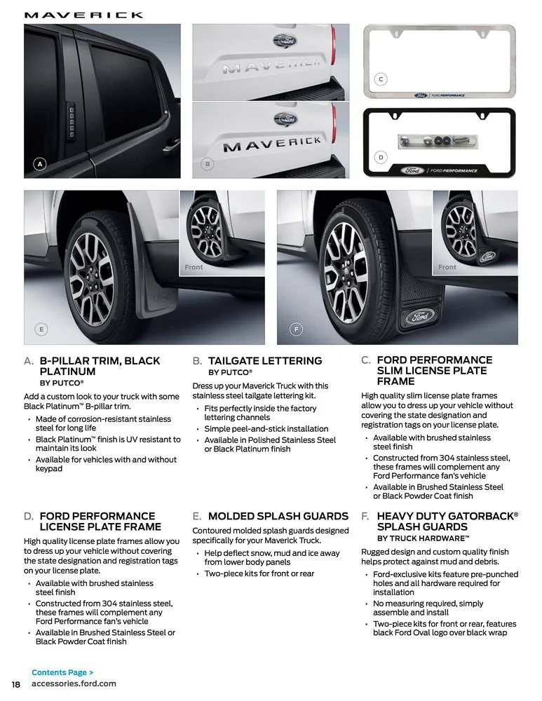 Ford Maverick 2022 Ford Maverick Accessories Guide 2022-ford-maverick-accessories-guide-18
