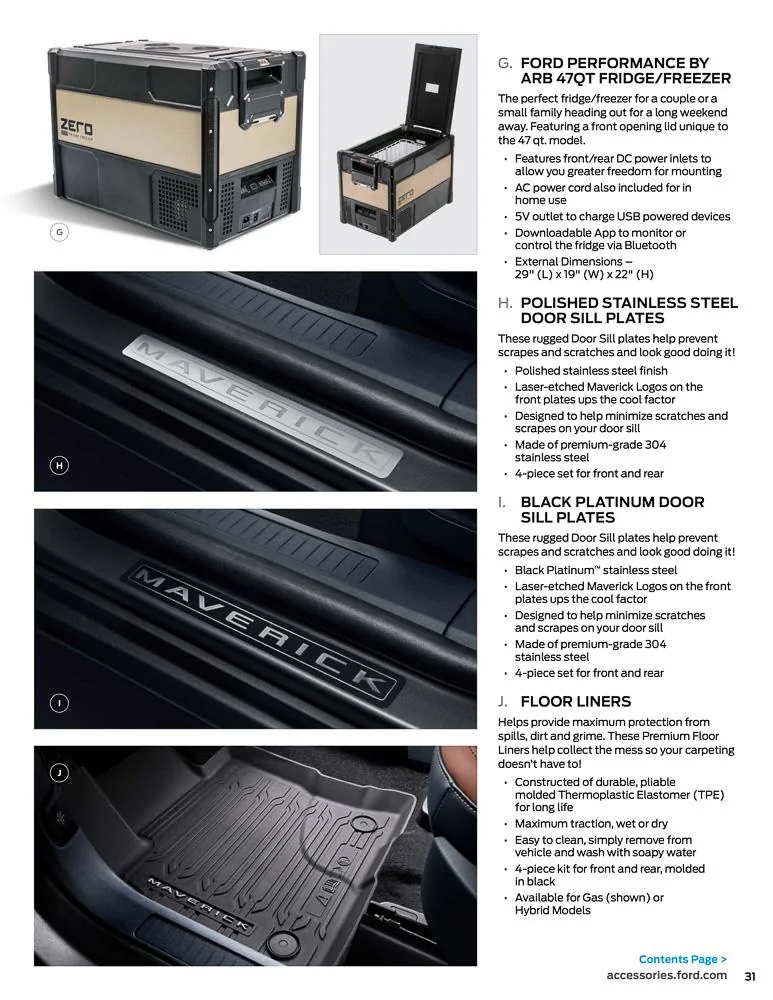 Ford Maverick 2022 Ford Maverick Accessories Guide 2022-ford-maverick-accessories-guide-31