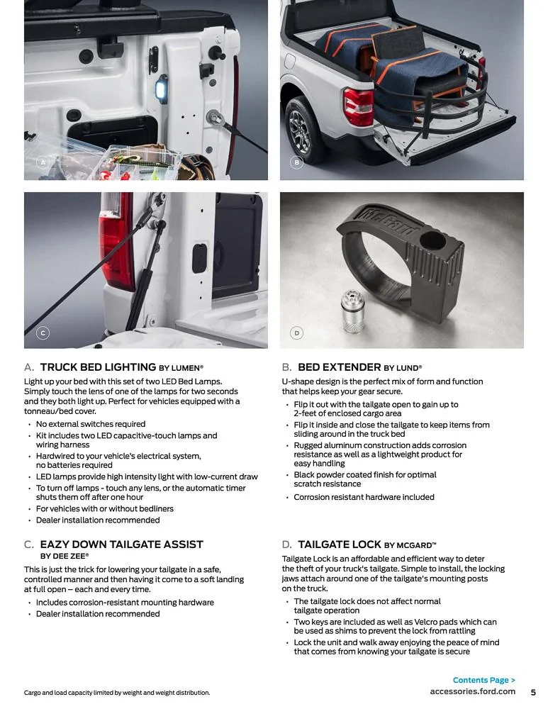 Ford Maverick 2022 Ford Maverick Accessories Guide 2022-ford-maverick-accessories-guide-5