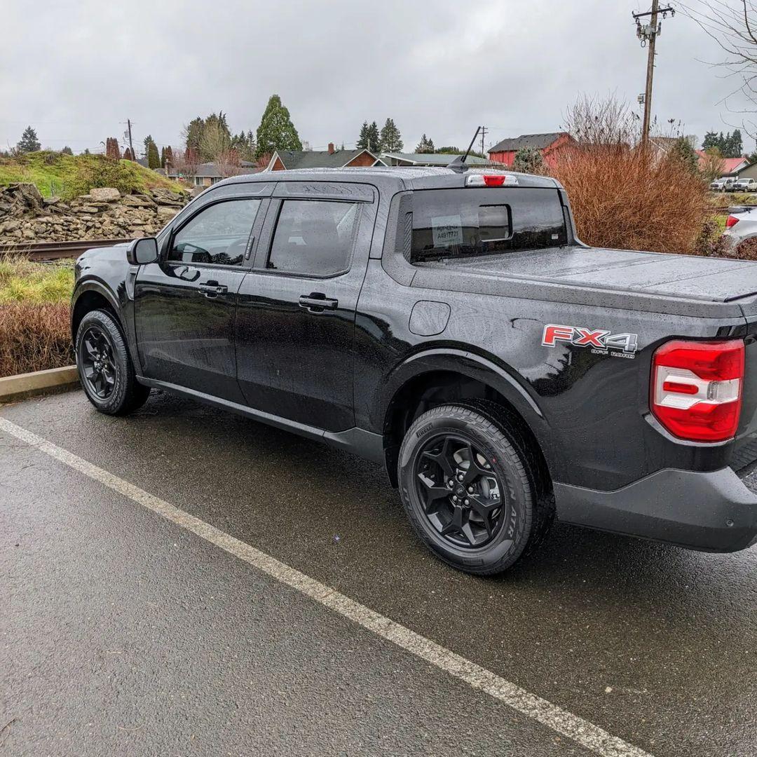Ford Maverick SHADOW BLACK Maverick Photos Thread window deflectors shadow black maverick 2