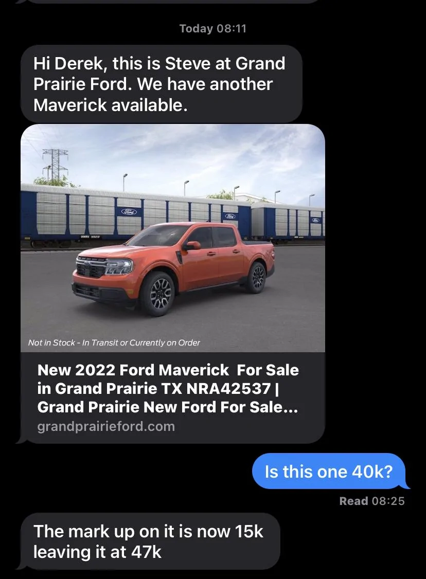 Ford Maverick Maverick for (gouge) sale 2832E2C7-9887-431C-9E7B-BABAB756B936