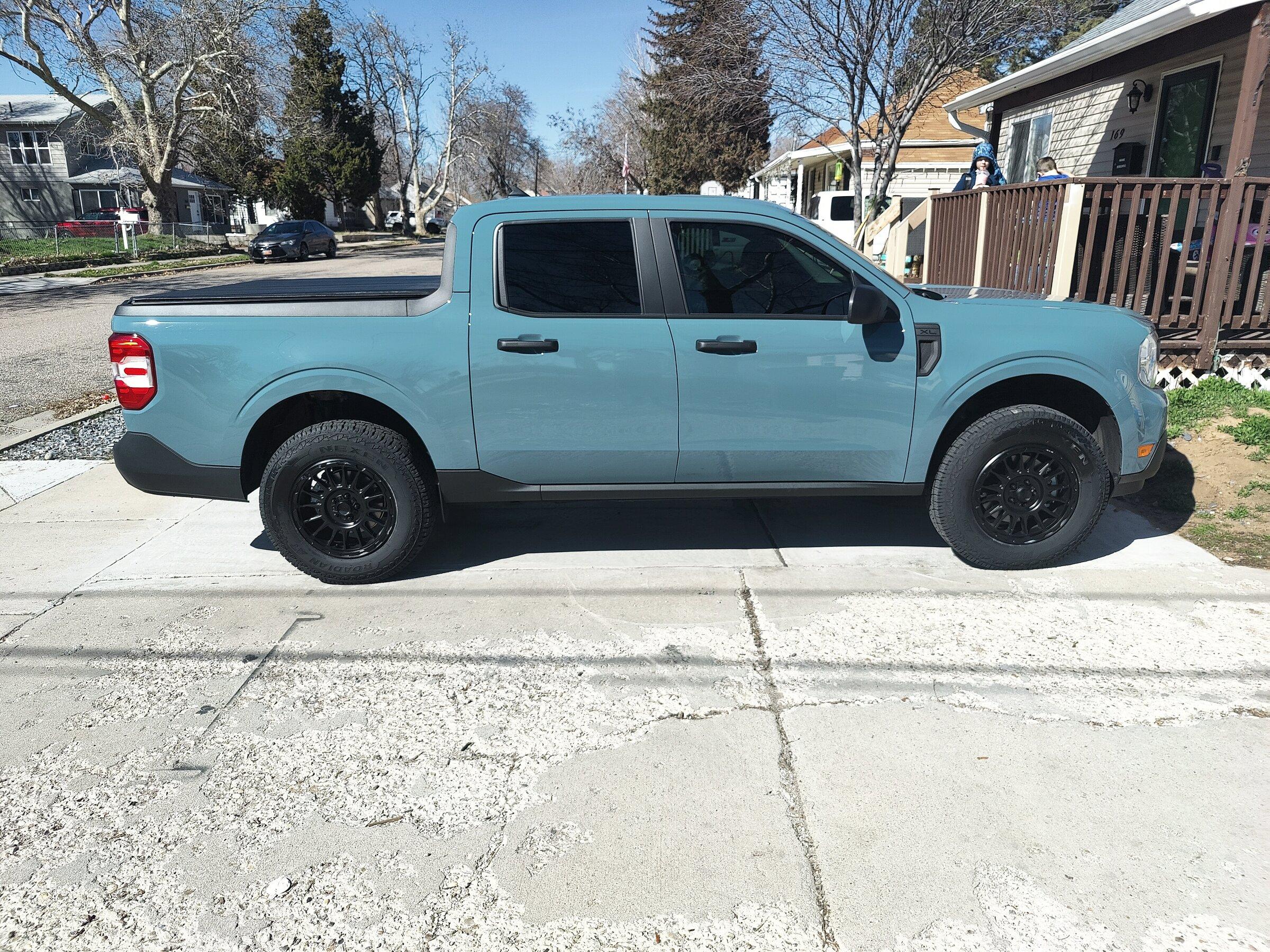 Ford Maverick Slightly lifted on Rough Country 2" lift kit IMG_20220323_154507