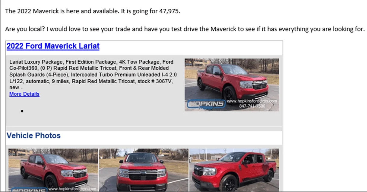 Ford Maverick For those willing to go a few dollars over MSRP 1648138611153