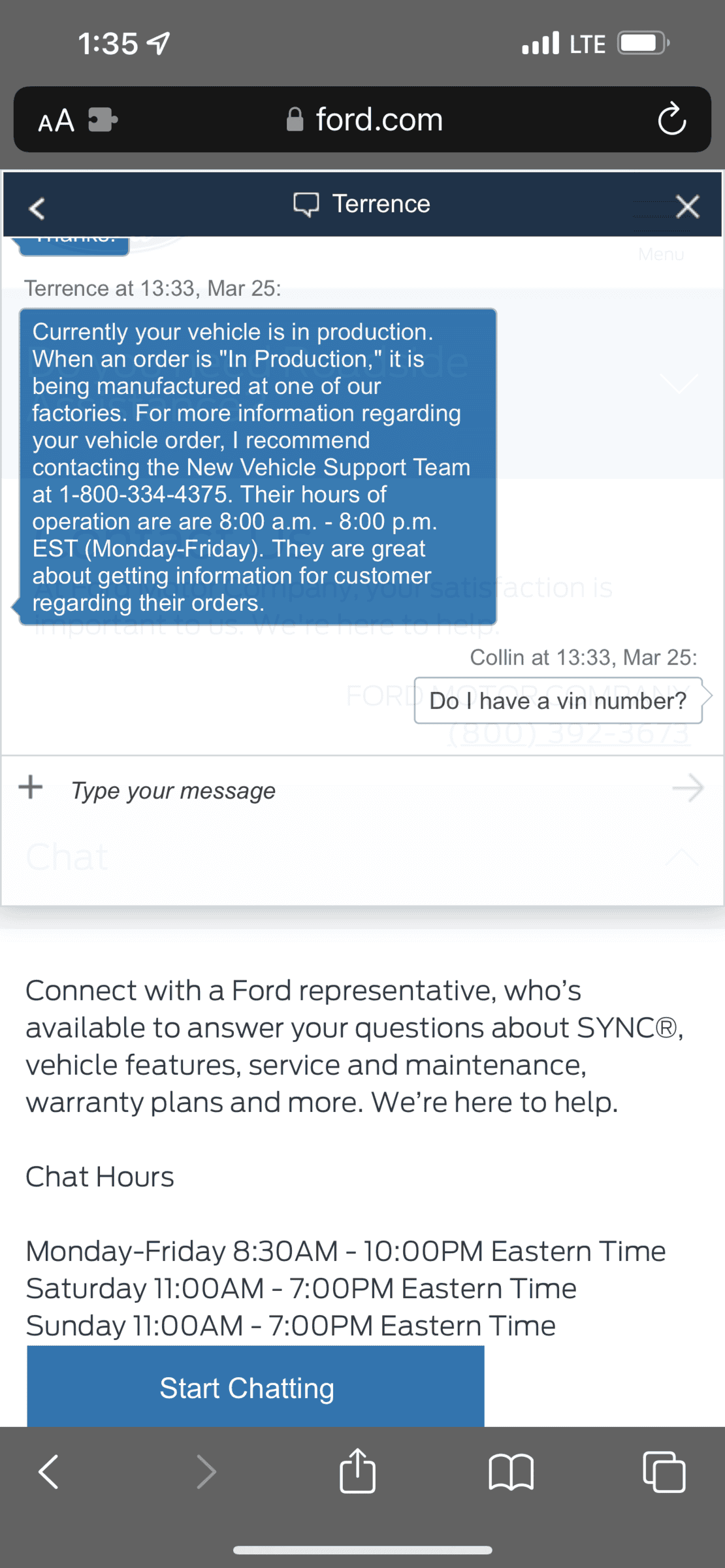 Ford Maverick 3/24 Scheduling Email Received Group [EMAILS NOT YET RECEIVED] 36E6803F-EE82-4E5A-B218-ADA3412C2F6A