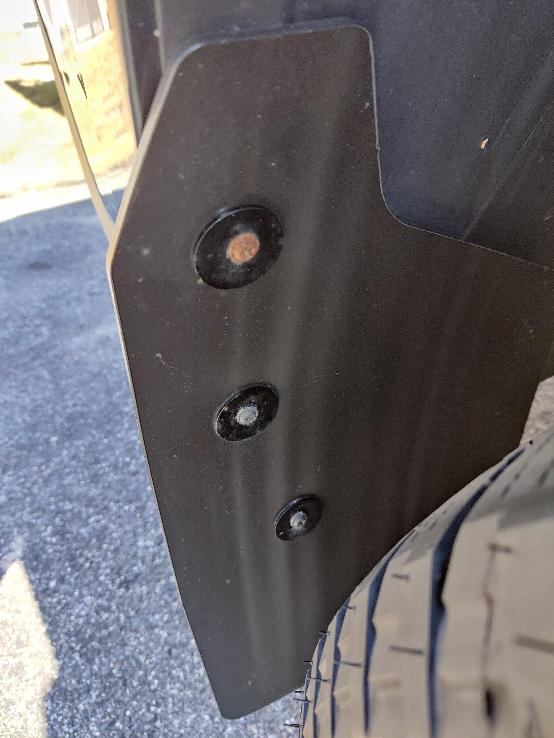 Ford Maverick Rok Blokz hardware rusting. Did I do something wrong? IMG_20220326_100719