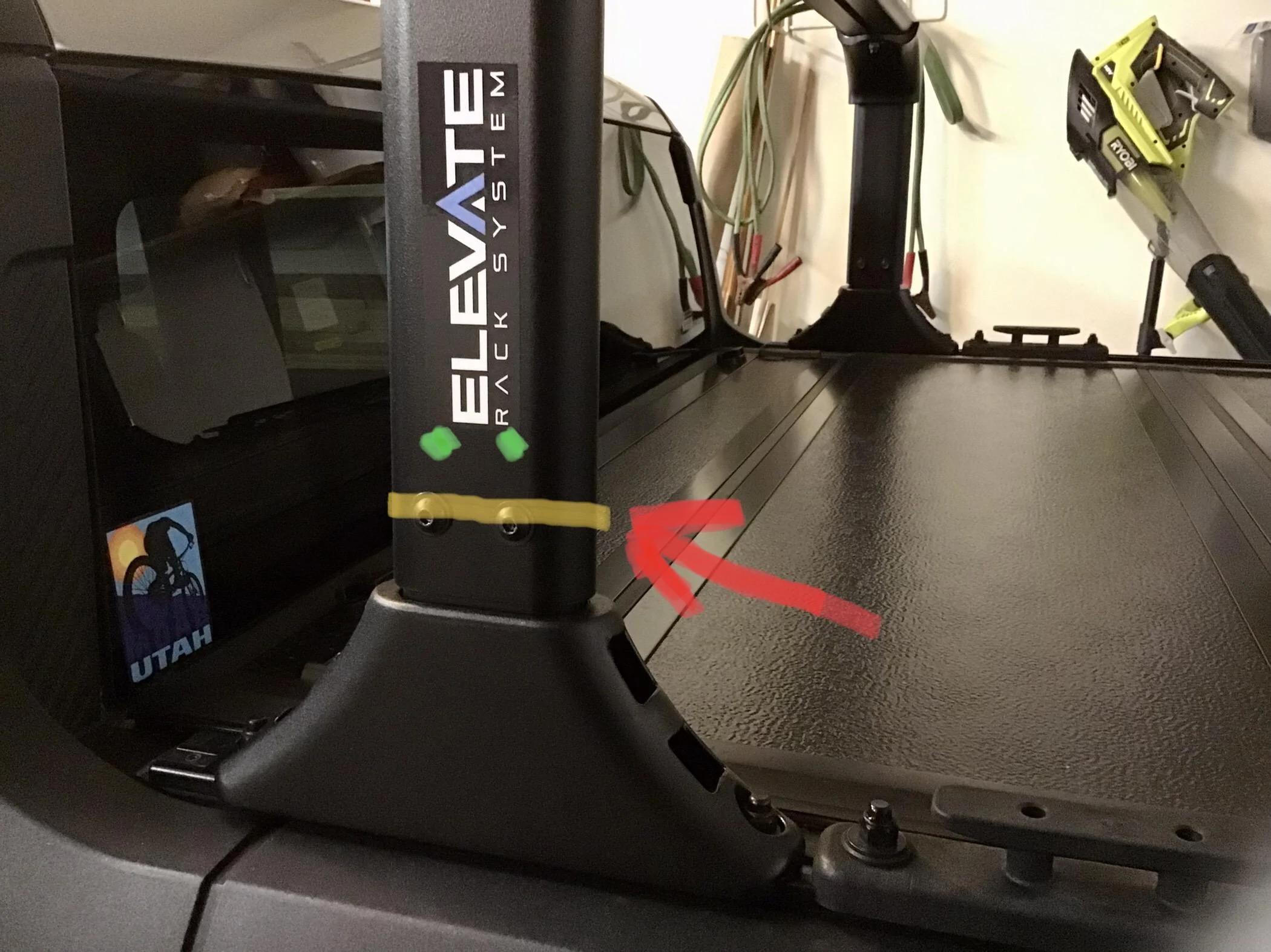 Ford Maverick Installed Elevate Racks with Ford hard trifold tonneau…. One issue to report 4583FEBF-2A13-45D8-A93A-B5C42ABD3681