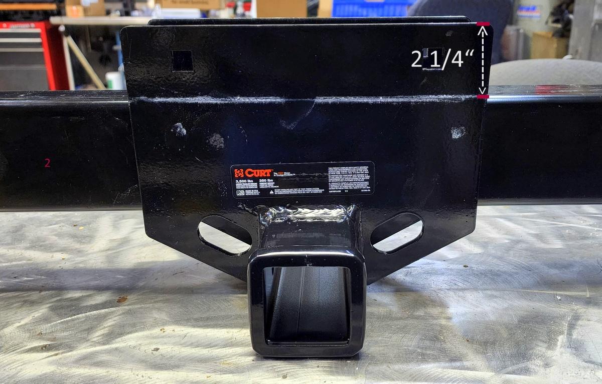 Ford Maverick Trailer hitch receiver 20220326_084351