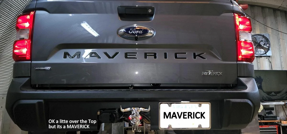 Ford Maverick Trailer hitch receiver 20220326_152225