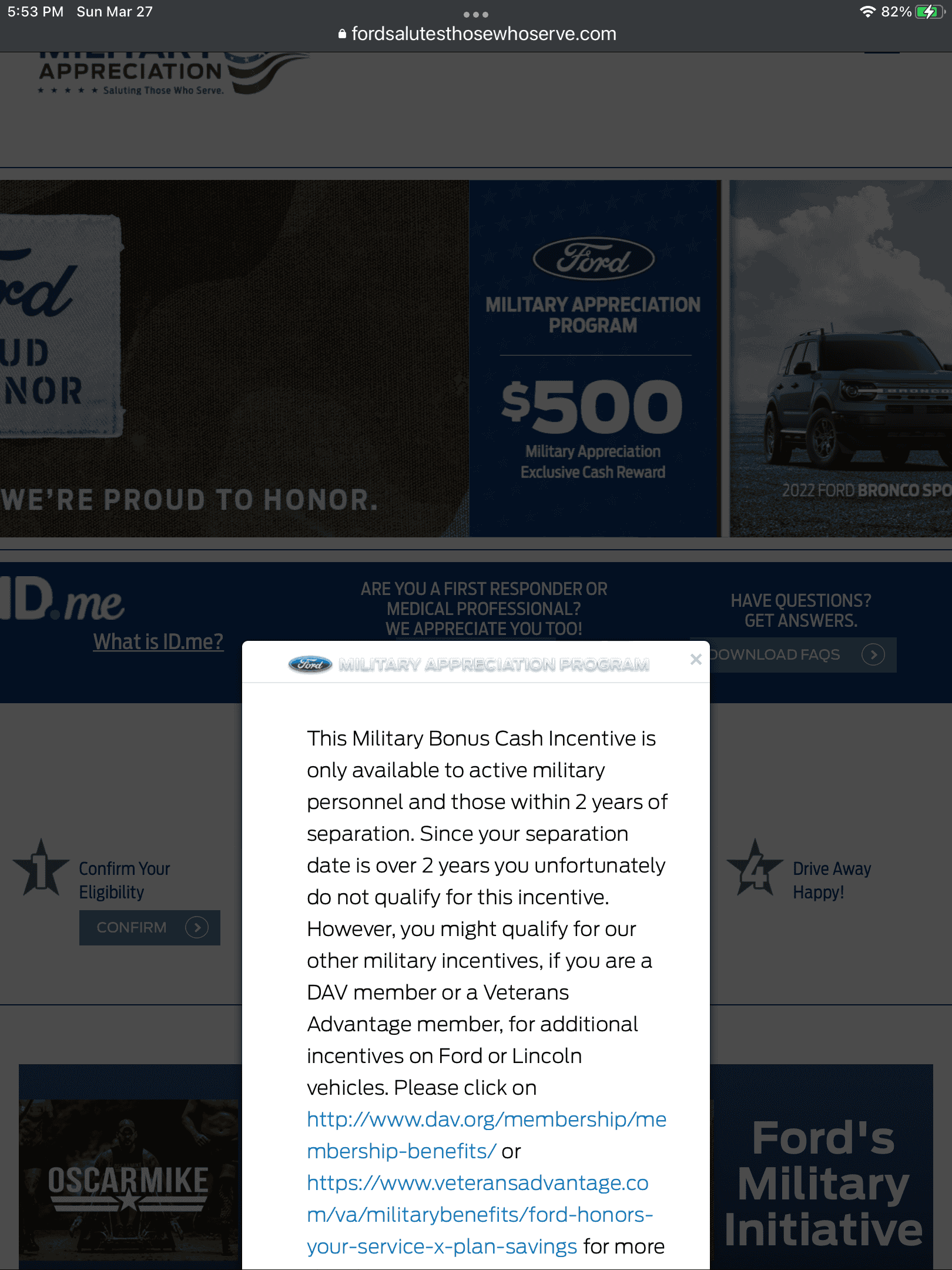 Ford Maverick Ford quits giving miltary discount to veterans 0119C900-15F0-4486-9900-2C48135152E5
