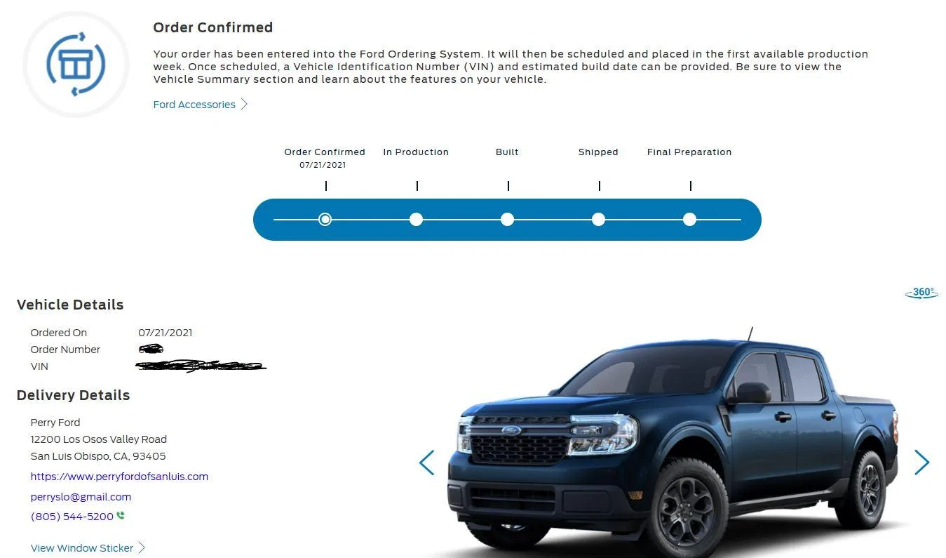 Ford Maverick 3/24 Scheduling Email Received Group [EMAILS NOT YET RECEIVED] Captur