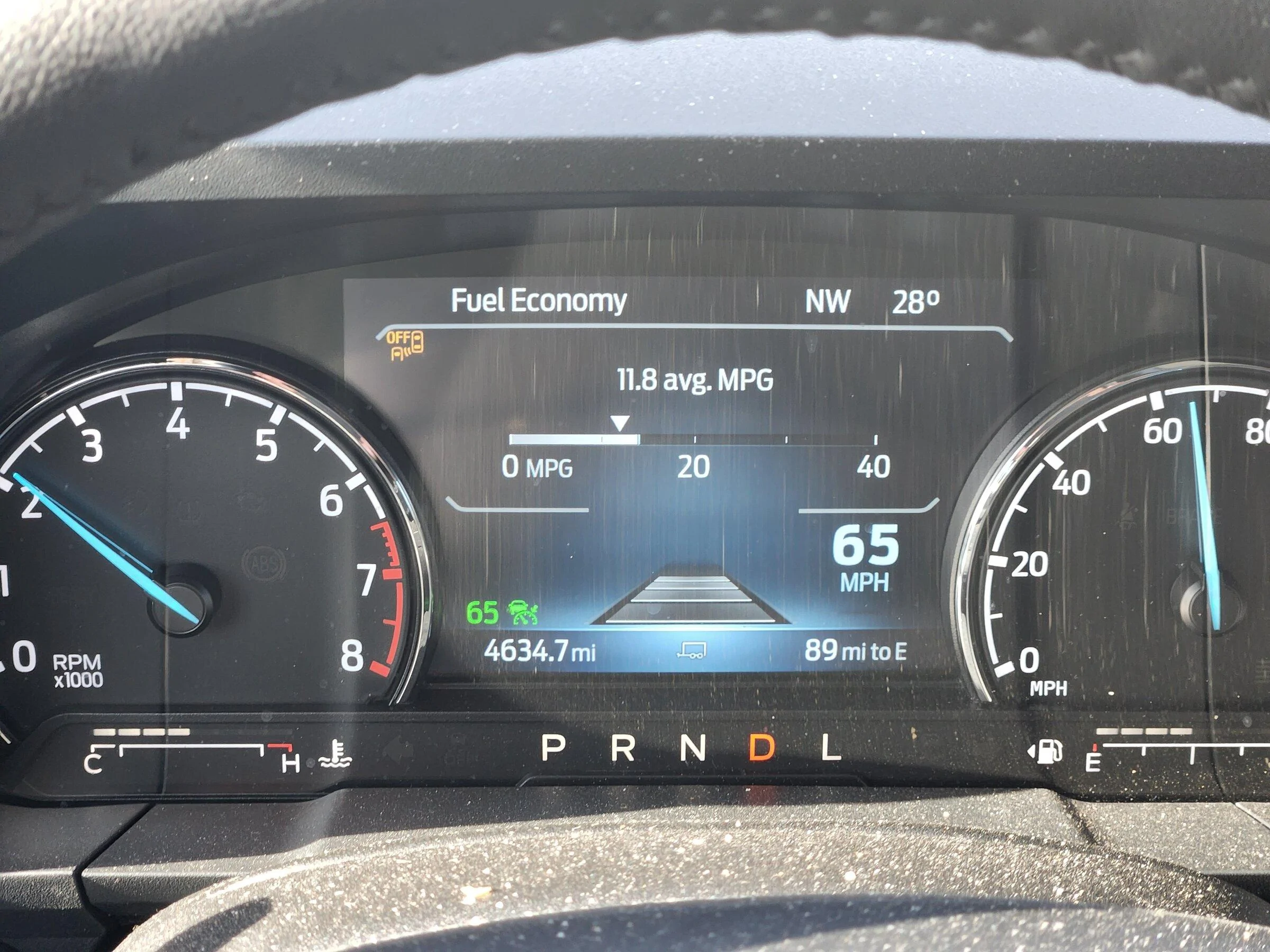 Ford Maverick Alaskan Bound - Delivery Road Trip Home in Two New Mavericks 20220324_144906