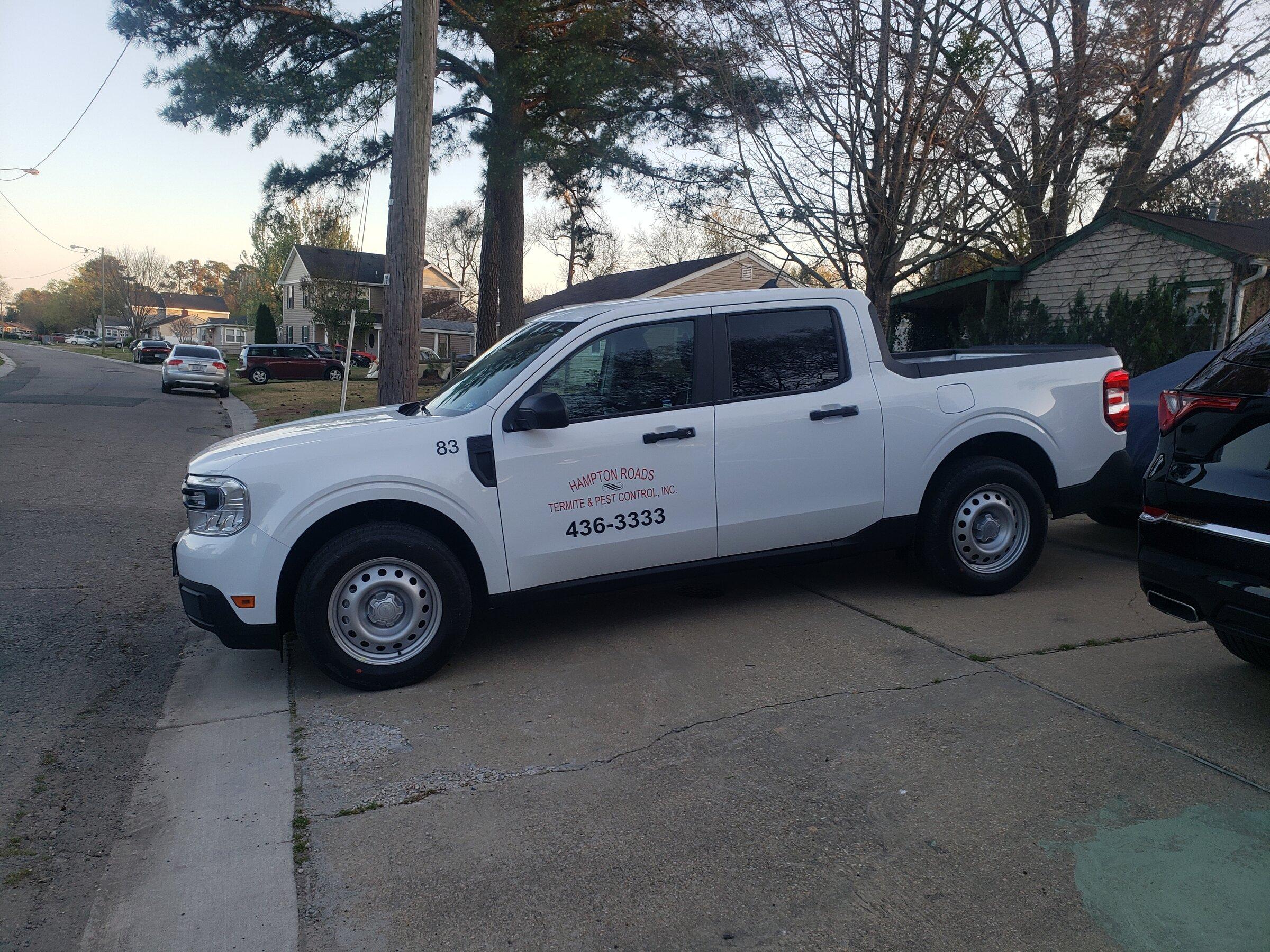 Ford Maverick Got my truck back from the graphics place.  Love it 20220328_190517