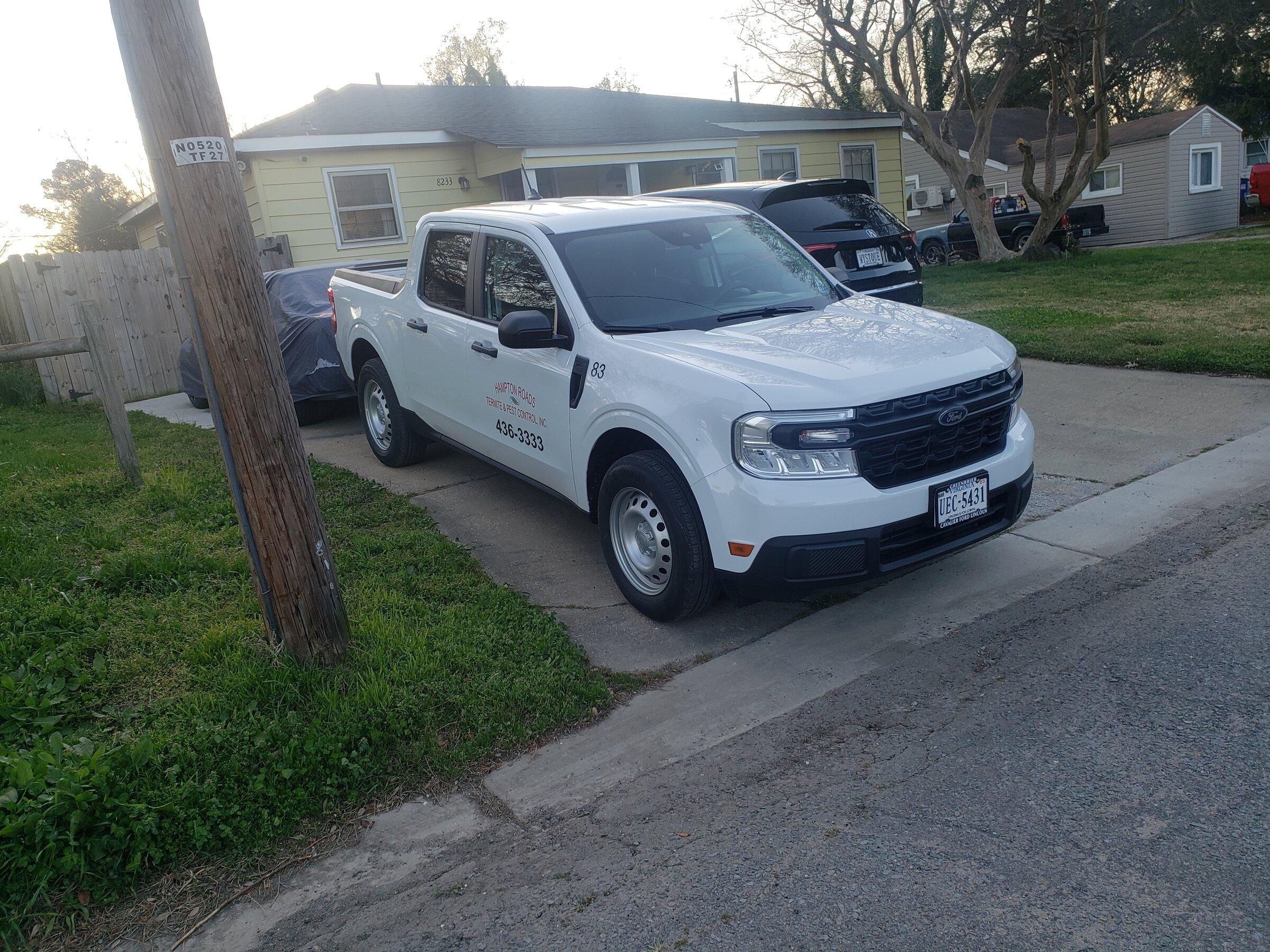 Ford Maverick Got my truck back from the graphics place.  Love it 20220328_190458