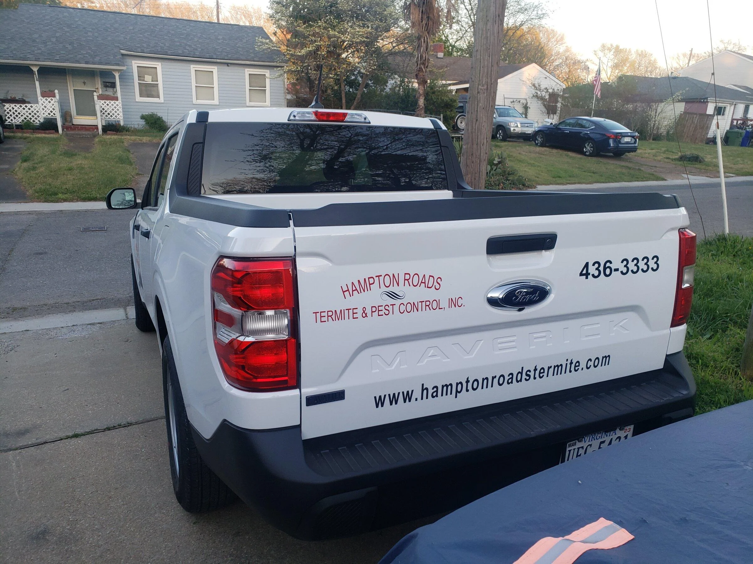 Ford Maverick Got my truck back from the graphics place.  Love it 20220328_190549