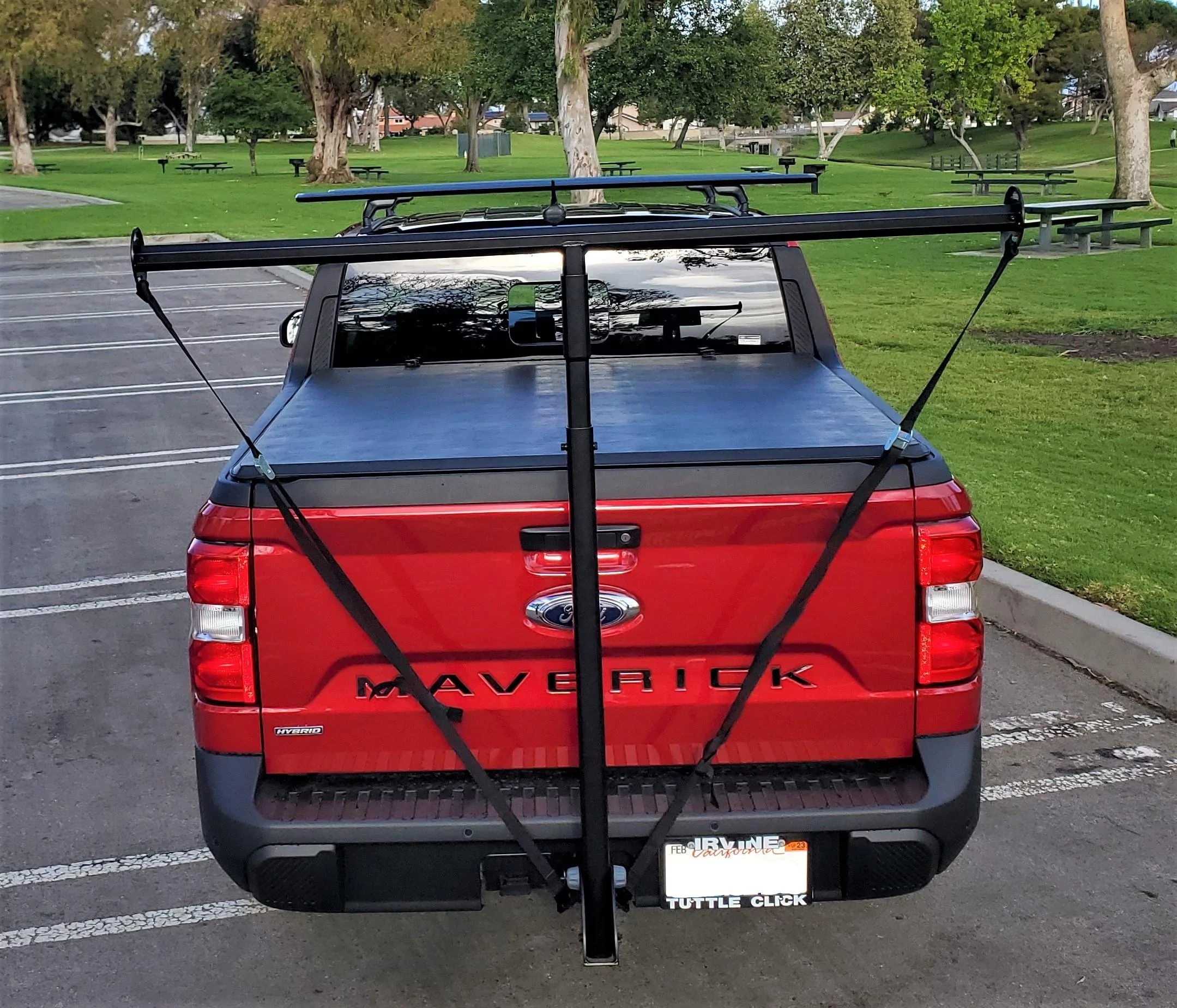 Ford Maverick Yakima Roof Rack & Awning Install Rack Rear