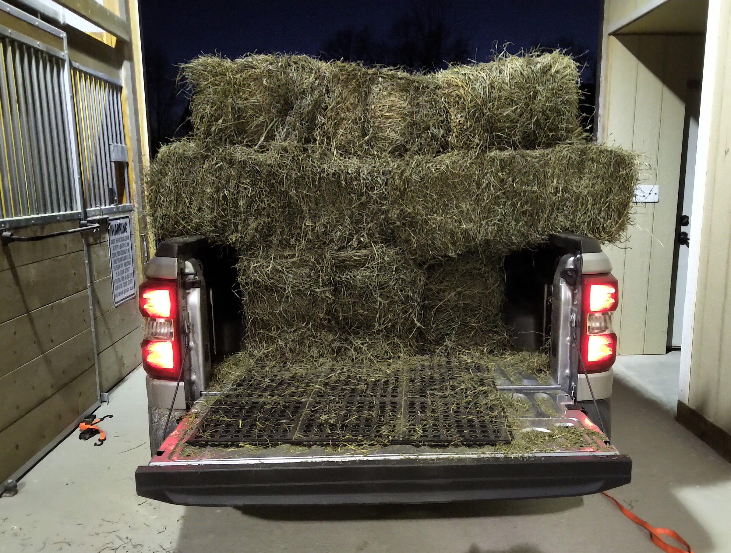 Ford Maverick I *love* my little hay-hauling truck Mav_HayHauling1
