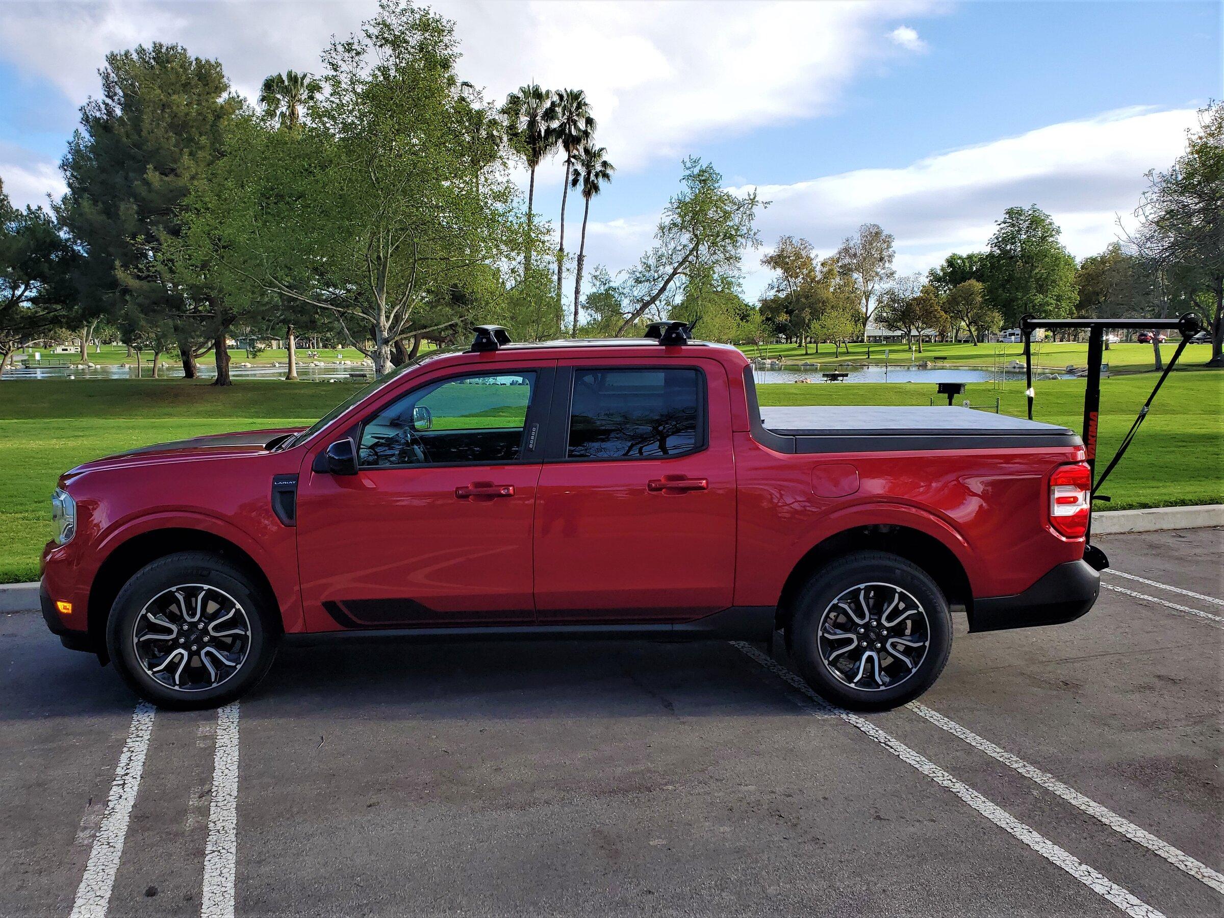Ford Maverick Fixed-Point Roof Racks (Yakima Landing Pads, Rails, etc.) 20220328_170256