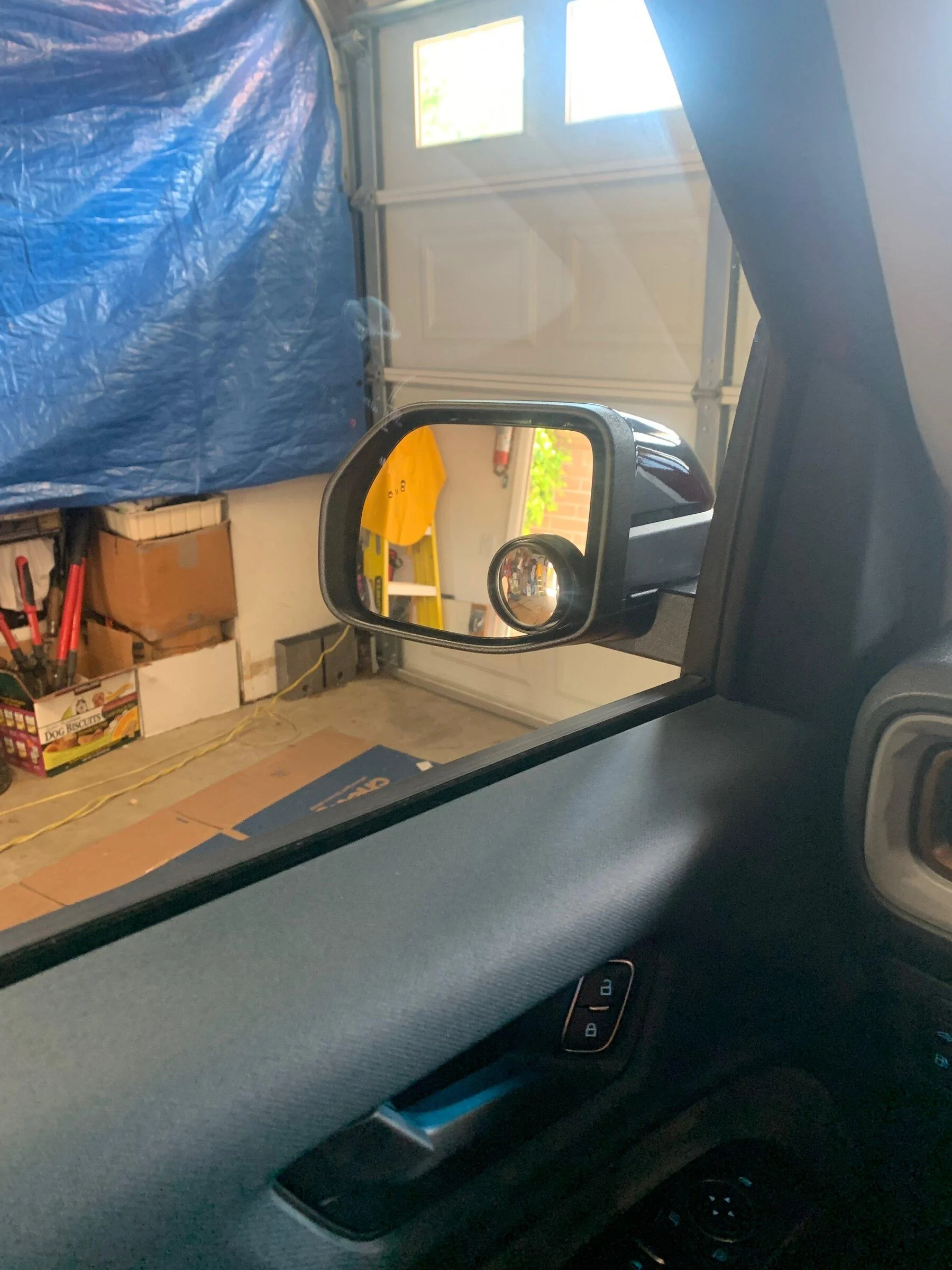 Ford Maverick Stick-on blind spot mirrors recommendations? BlndSptLEFTInterior