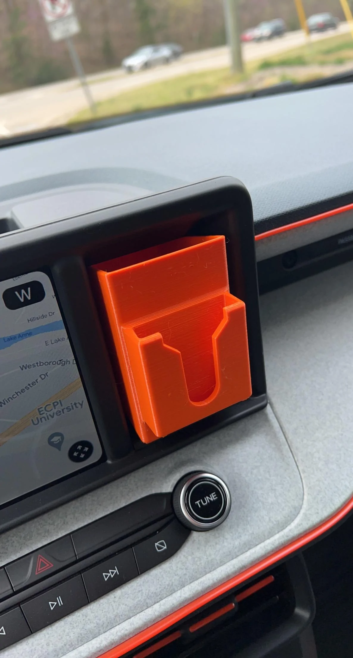 Ford Maverick Modified dash with orange trim strip -- before & after. Feedback for 1st timer? B9837B74-9A9E-418F-AC60-BA0D475BF040