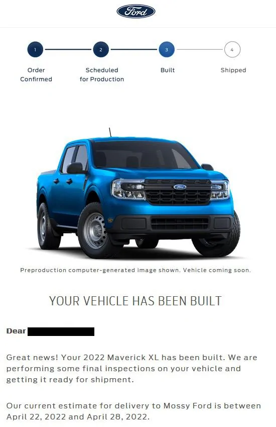 Ford Maverick August 2021 Hybrid Orders? Screenshot 2022-03-31 134720