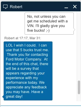 Ford Maverick Bribery Did Not Work! Screen Shot 2022-03-31 at 5.18.16 PM