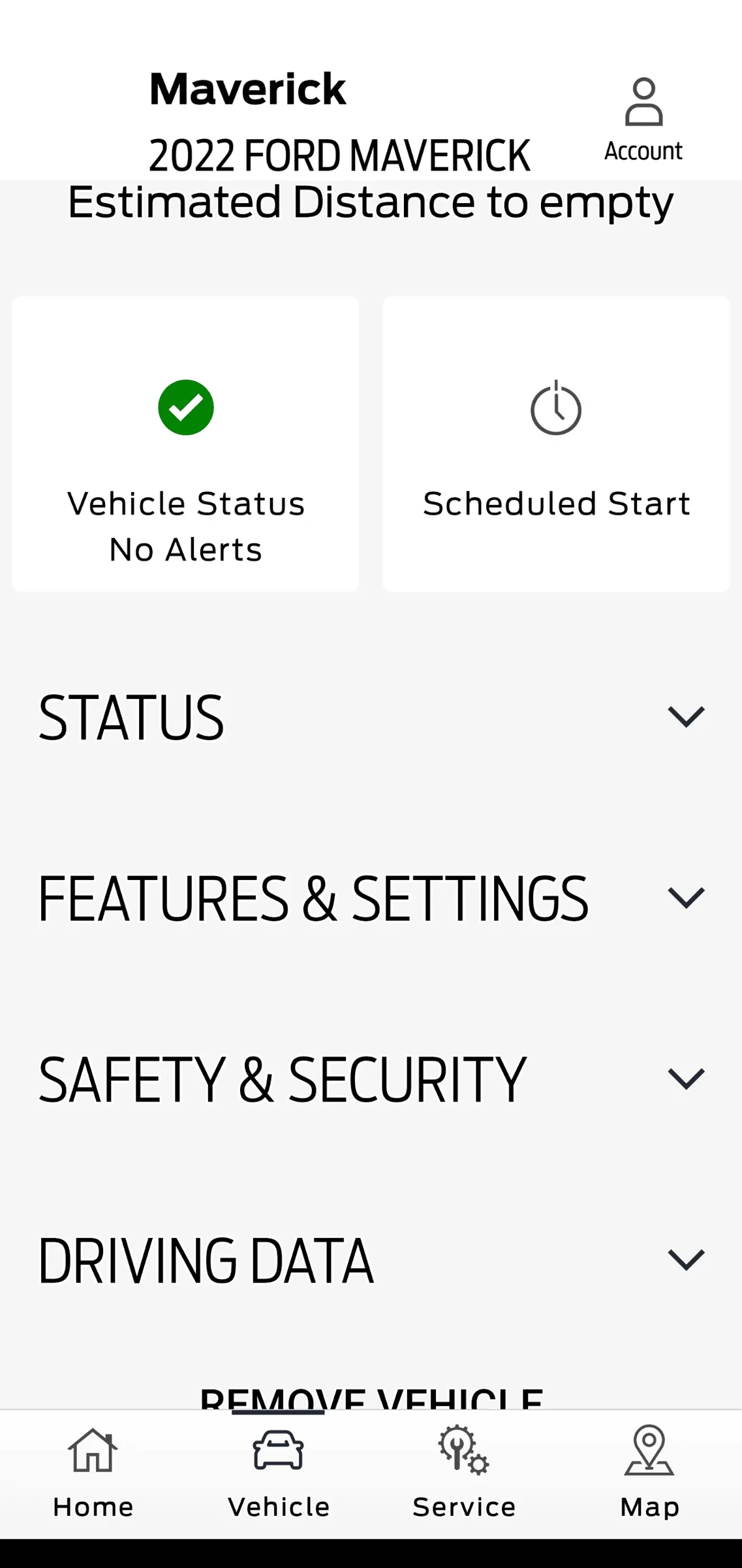 Ford Maverick SERVICE REQUIRED. Screenshot_20220331-205909