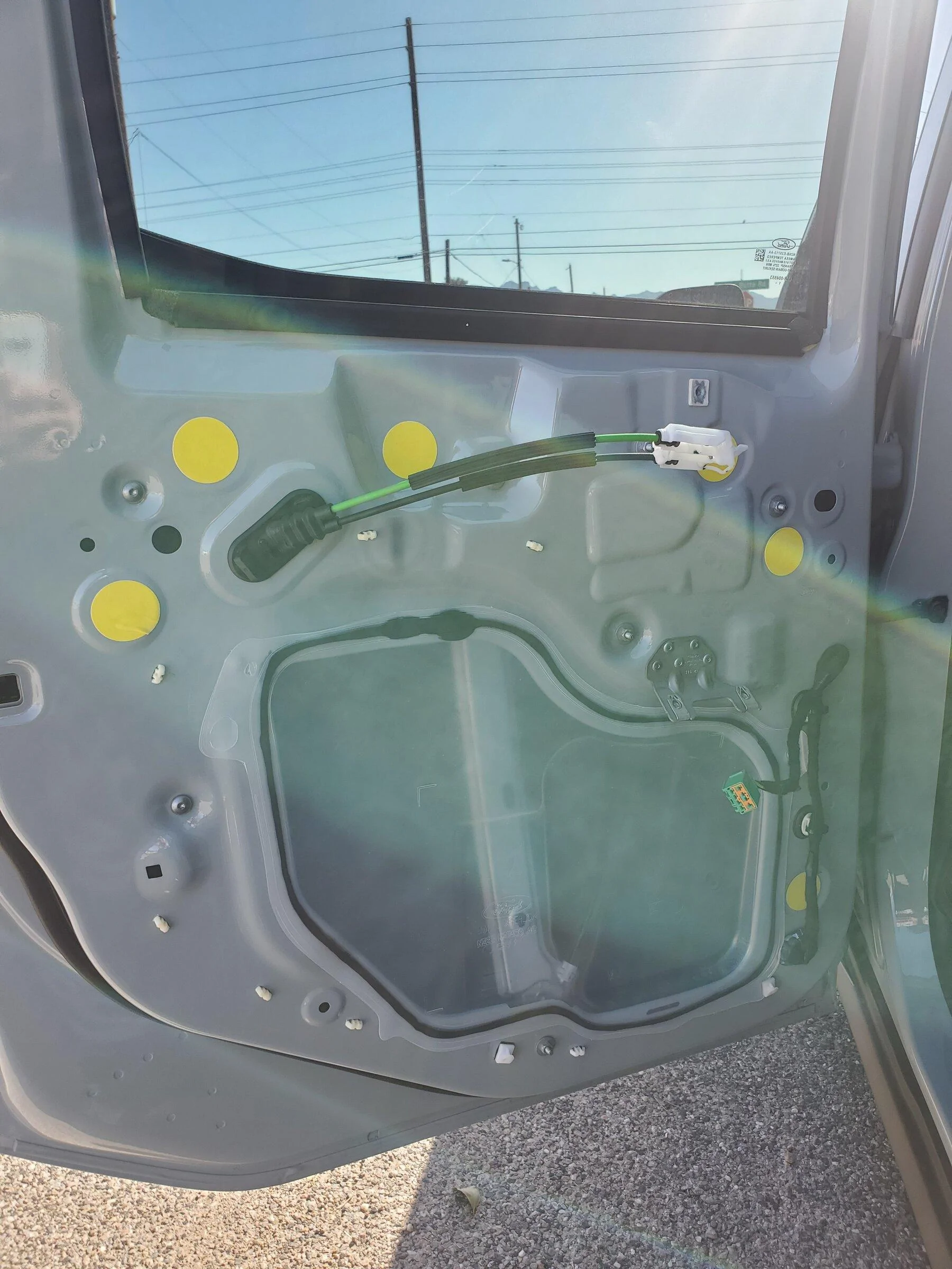 Ford Maverick Rear door sound deadening? 20220401_091912