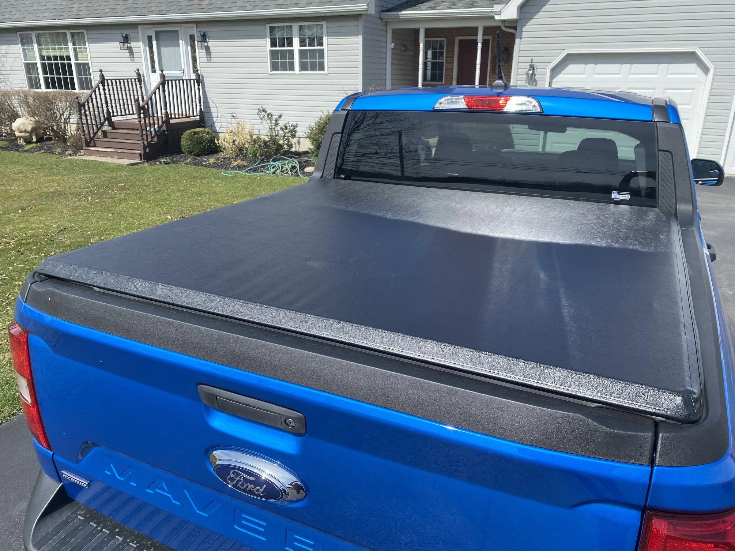 Ford Maverick Review of a few modifications and discounts on genuine Ford parts: hood graphic, bed cover, weathertech mats 05F60B93-E1C3-4BED-A55B-B9C5DCB00787