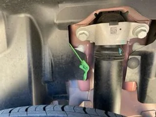 Ford Maverick Hybrid fuel door emergency release. Maverick_Fuel Door Releas
