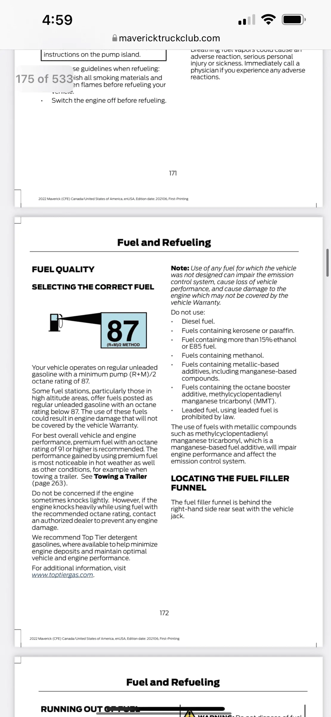 Ford Maverick Ecoboost Owners - Are you filling up with premium fuel? 2BB2250D-2E04-4EB5-AE47-9C4DF250CE03