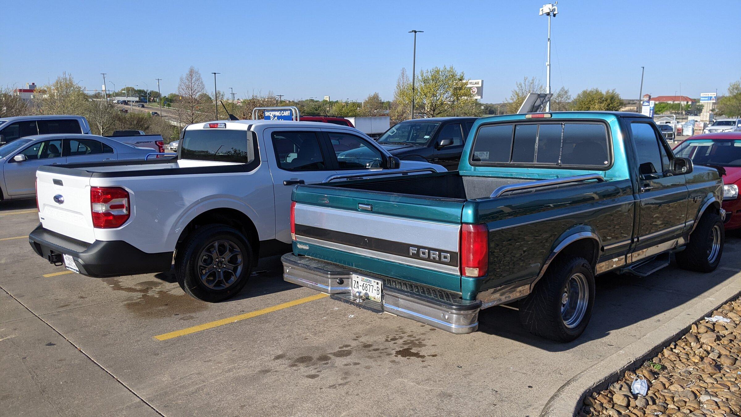 Ford Maverick mamboman777 (memeboman) gets his truck!!! PXL_20220403_135409886