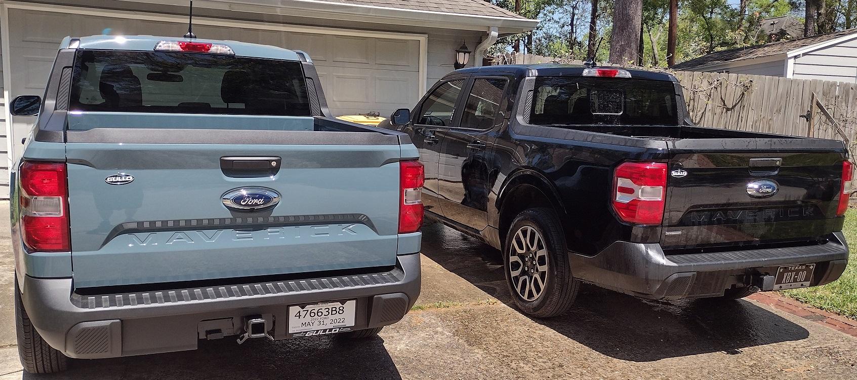 Ford Maverick The Texas Mavericks! XL & Lariat Rear