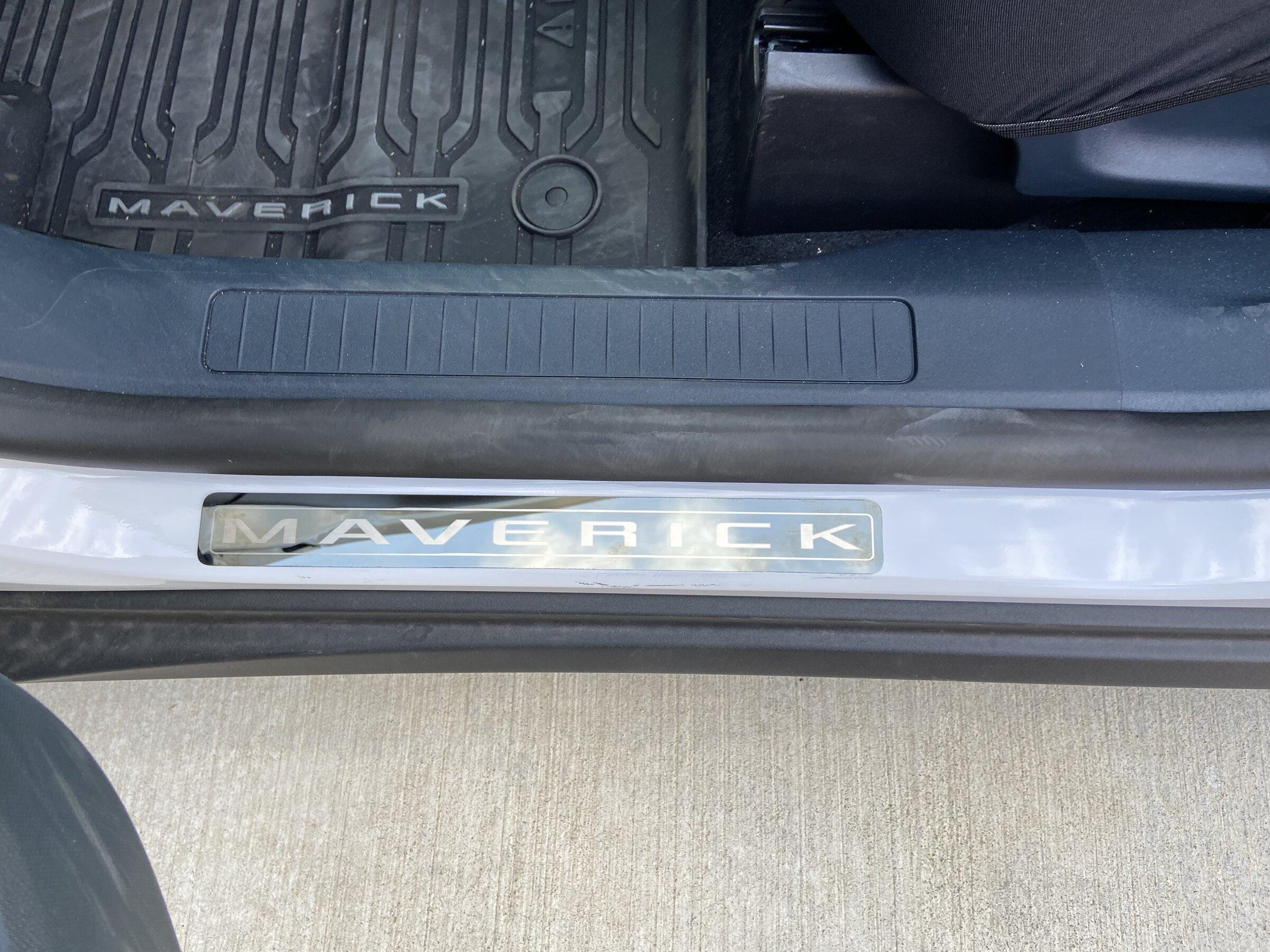 Ford Maverick Door Sill Protection E62A2CA5-22C1-4168-A914-9E27651A77E5