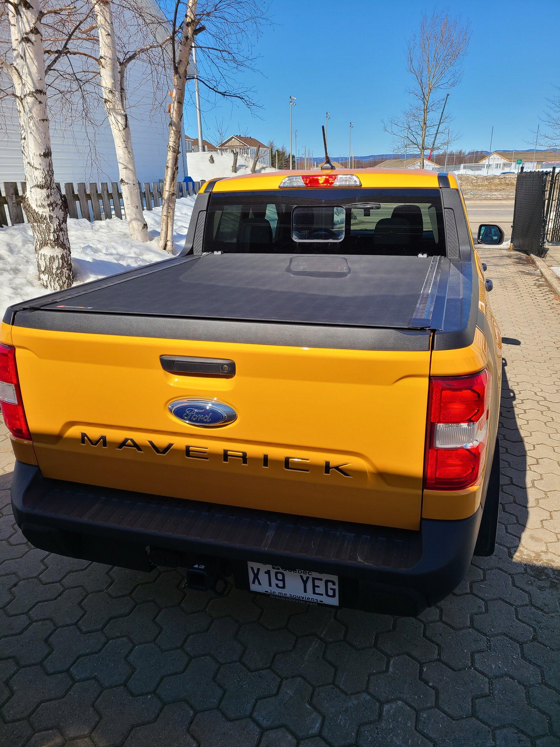 Ford Maverick CYBER ORANGE Maverick Photos Thread 20220404_112501