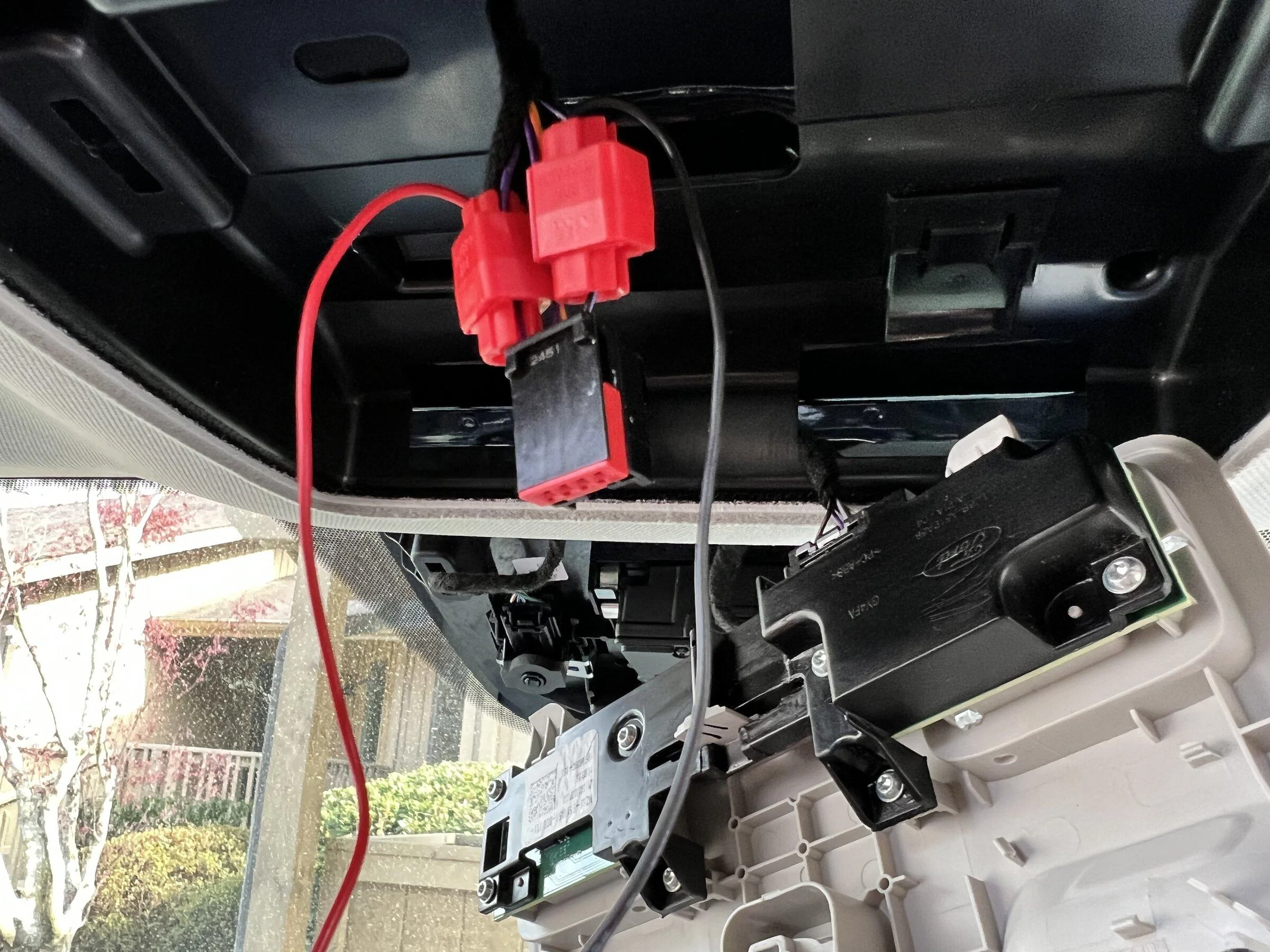 Ford Maverick Auto-Dimming Mirror installed inbound2191295364425333447