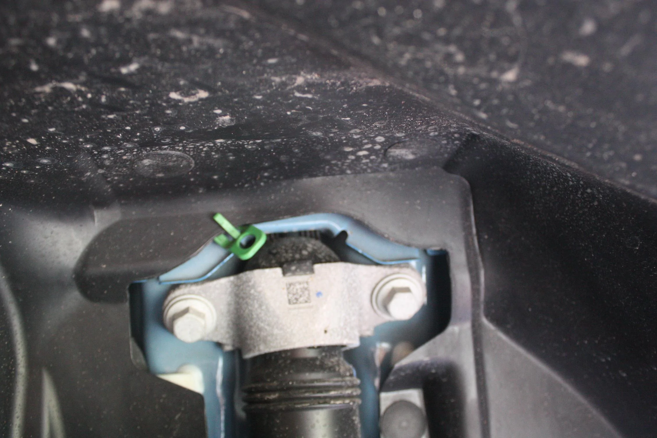 Ford Maverick Hybrid fuel door emergency release. IMG_2400