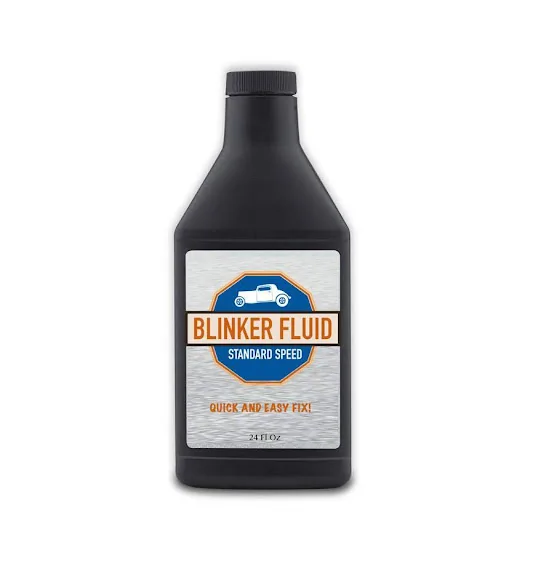 Ford Maverick Wiper Fluid? blinker fluid