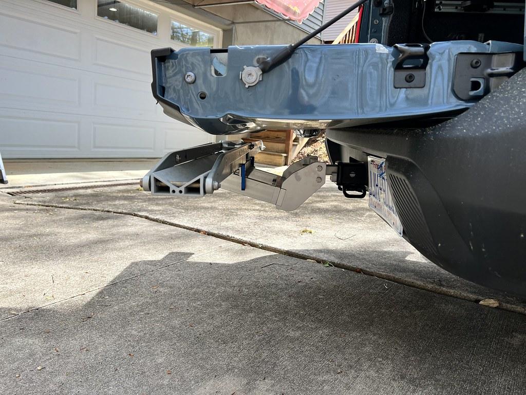 Ford Maverick Solved: Hitch Mount Bike Rack Interference 51985554912_b6ee28b64b_b