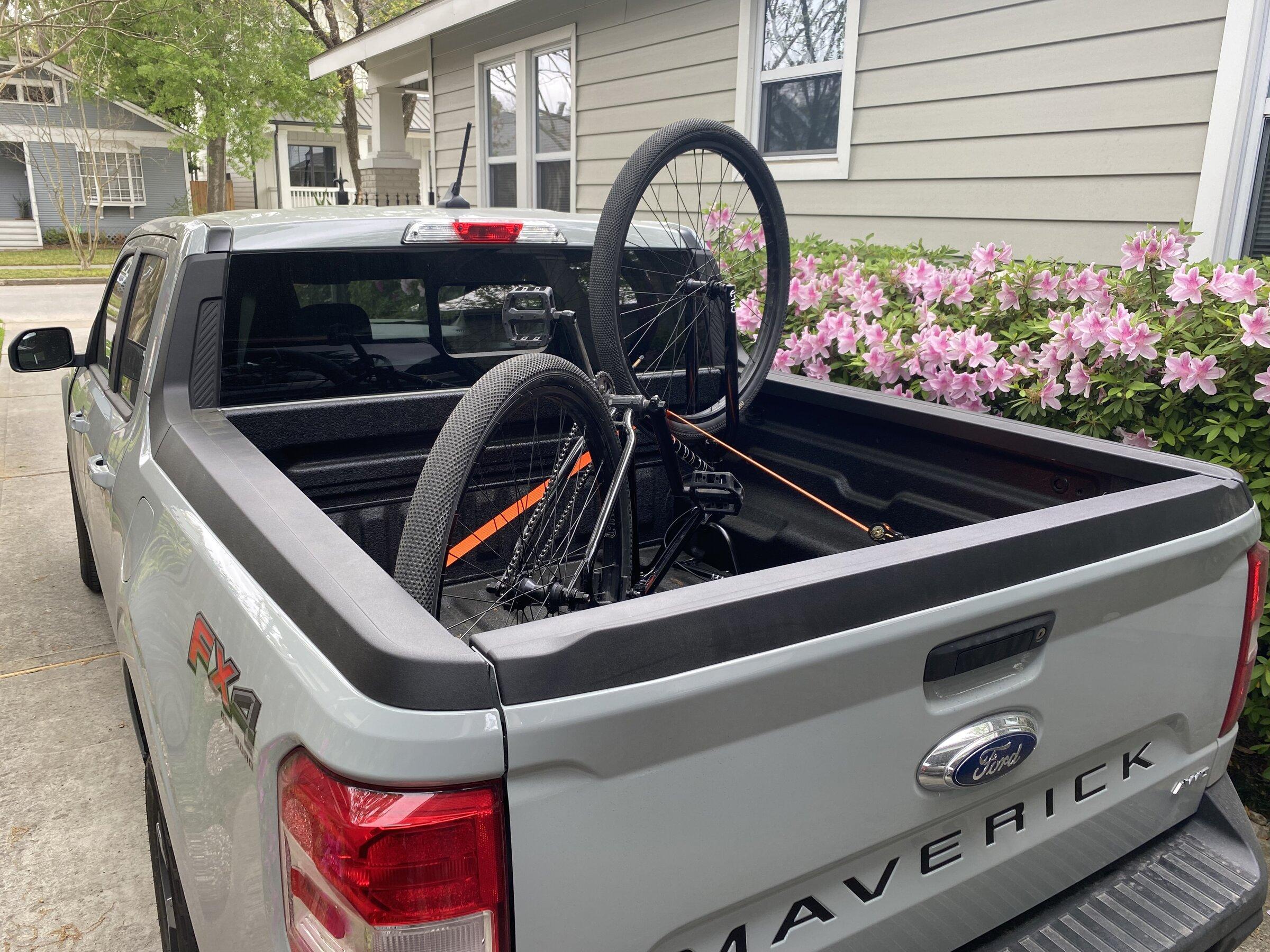 Ford Maverick I fit my 29er in the back with no problem mav