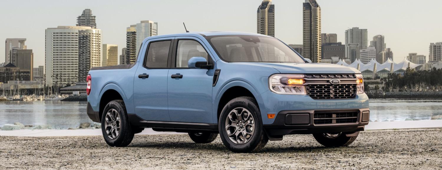 Ford Maverick MAVERICK HYBRID INTEREST EXCEEDED FORD'S EXPECTATIONS erick-XLT-Hybrid-Exterior-002-front-three-quarters