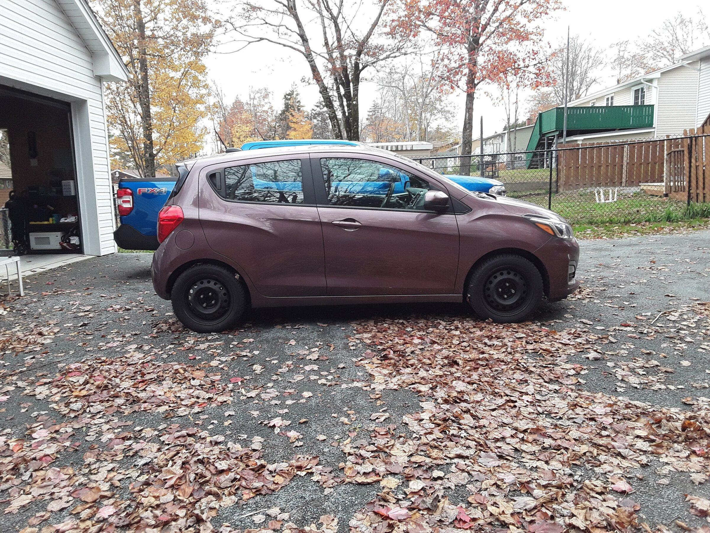 Ford Maverick Size comparison Maverick Vs 2020 Spark 20211101_163606