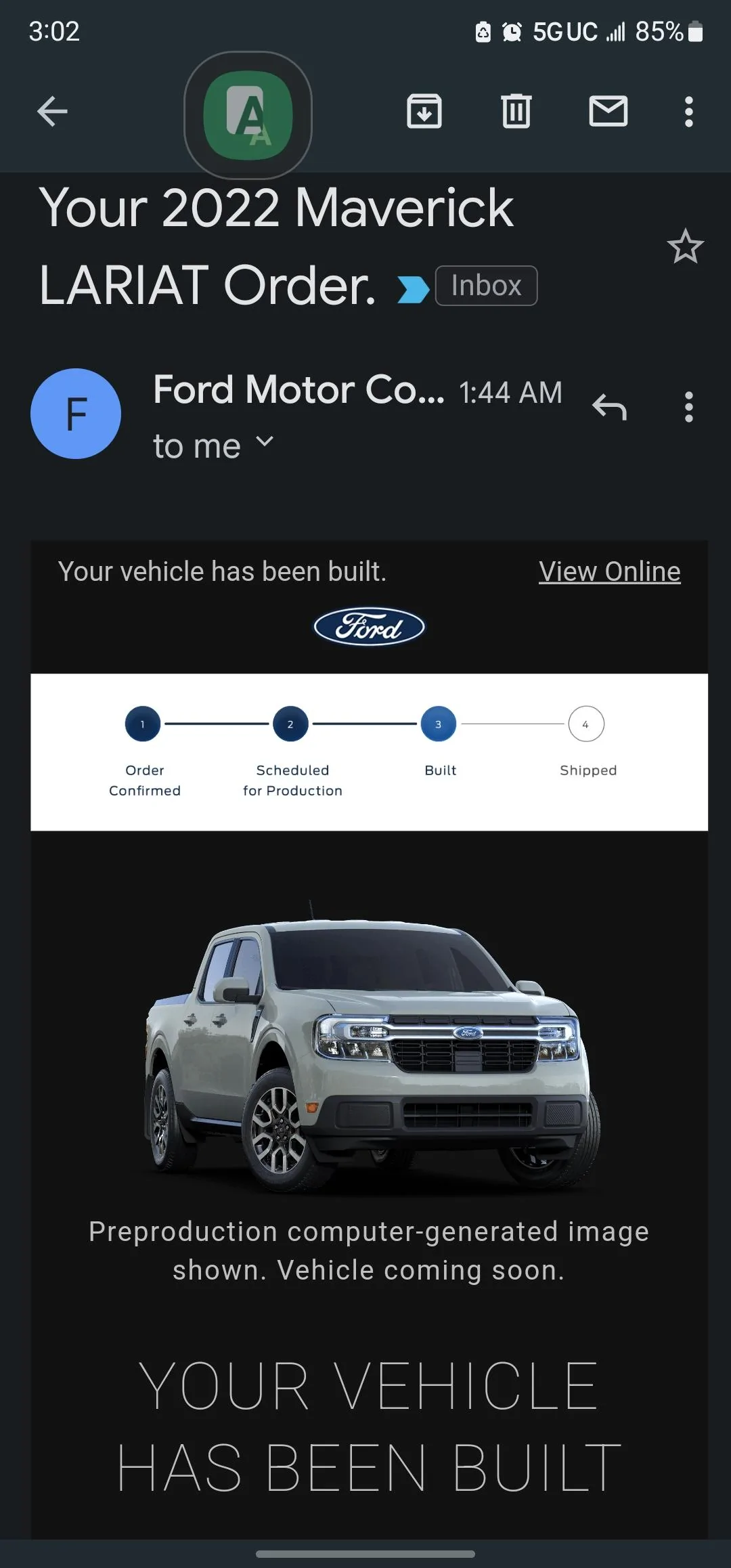 Ford Maverick IN PRODUCTION!!! Screenshot_20220409-030209_Gmail