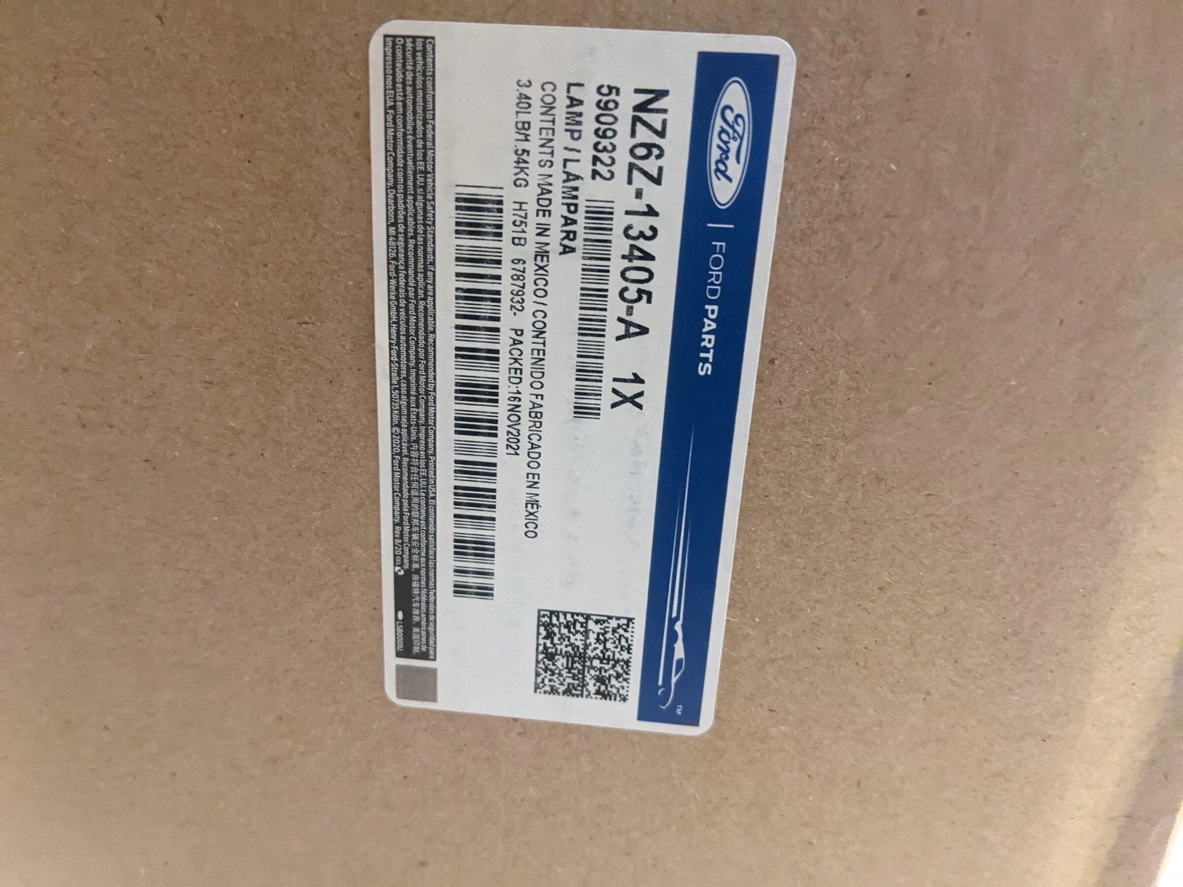 Ford Maverick Factory NIB Left Tail Light PXL_20220410_235338379