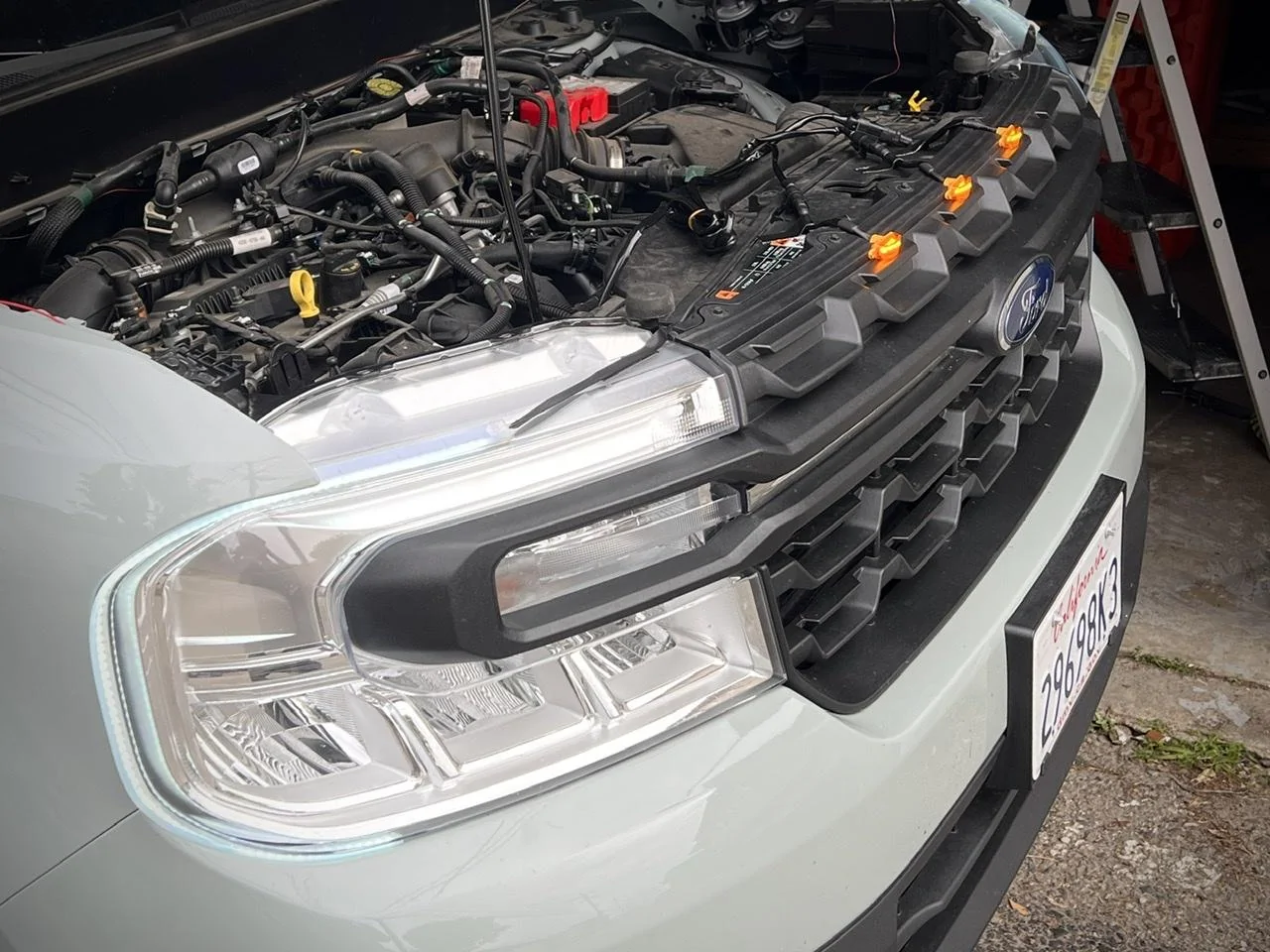 Ford Maverick A Little Grill Facelift w/ Lighting 54B5CD64-2657-4D1E-B89D-A6B5434D6373