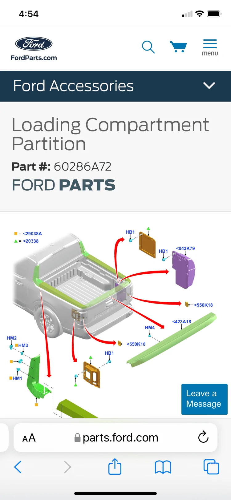 Ford Maverick Installing bed cubby in Maverick XL - part number, diagram and writeup / DIY 457987C5-3FB6-49E4-9ECA-7062705AC729