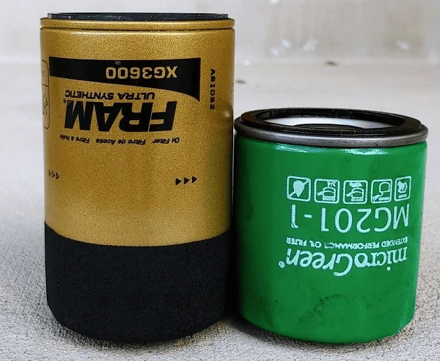 Ford Maverick When are you doing your first Hybrid oil change? oilfilterComparo