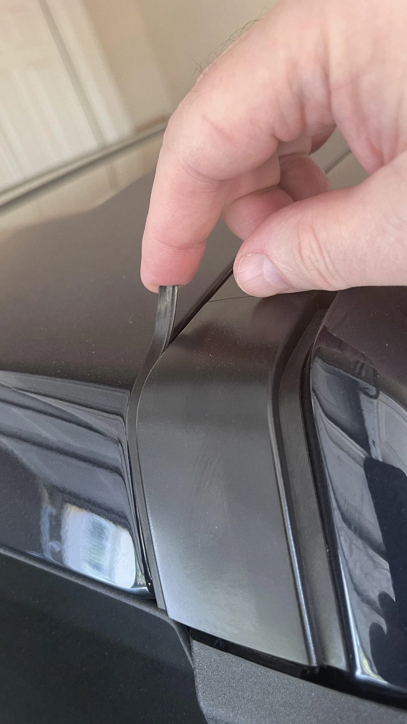Ford Maverick Faulty molding passenger side 626F2B32-F56D-4349-A8EA-14EAE0A20050